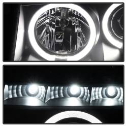 Spyder Auto - Spyder Auto 5078605 LED Halo Projector Headlights Black/Smoked - Image 4
