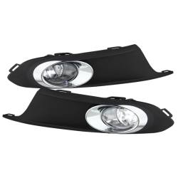 Spyder Auto - Spyder Auto 5076205 Fog Lights Chrome/Clear for 11-14 Volkswagen Jetta - Image 1