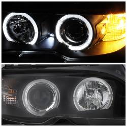 Spyder Auto - Spyder Auto 5077141 Halo LED Projector Headlights for 04-06 BMW 325Ci/330Ci - Image 3