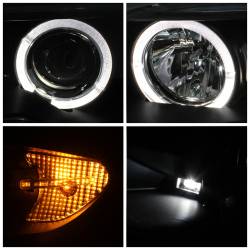 Spyder Auto - Spyder Auto 5077141 Halo LED Projector Headlights for 04-06 BMW 325Ci/330Ci - Image 4