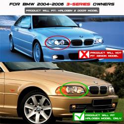 Spyder Auto - Spyder Auto 5077141 Halo LED Projector Headlights for 04-06 BMW 325Ci/330Ci - Image 5