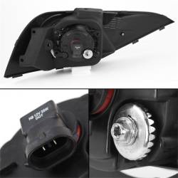 Spyder Auto - Spyder Auto 5076076 Fog Lights Chrome/Clear for 12-14 Honda CR-V - Image 2
