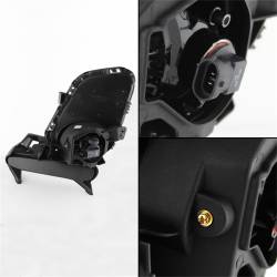 Spyder Auto - Spyder Auto 5076120 Black/Clear Fog Lights for 12-13 Mazda 3 - Image 2