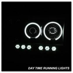 Spyder Auto - Spyder Auto 5078797 CCFL Halo Projector Headlights Black/Smoked - Image 1