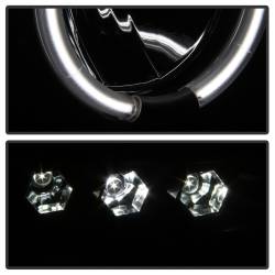 Spyder Auto - Spyder Auto 5078797 CCFL Halo Projector Headlights Black/Smoked - Image 4