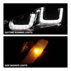 Spyder Auto - Spyder Auto 5080592 DRL Projector Headlights Black/Clear for VW Golf - Image 7