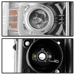 Spyder Auto - Spyder Auto 5081049 Light Bar Headlights Chrome/Clear for 15-16 Silverado HD - Image 4