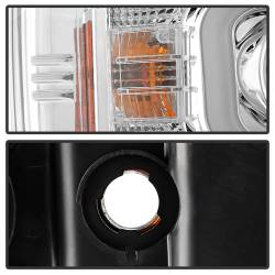 Spyder Auto - Spyder Auto 5081049 Light Bar Headlights Chrome/Clear for 15-16 Silverado HD - Image 6