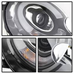 Spyder Auto - Spyder Auto 5080608 Projector Style Headlights Black/Clear - Image 3