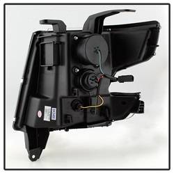 Spyder Auto - Spyder Auto 5082541 DRL Projector Headlights Black/Clear for 15-16 Tahoe/Suburba - Image 2