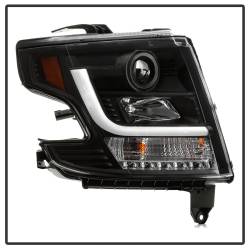 Spyder Auto - Spyder Auto 5082541 DRL Projector Headlights Black/Clear for 15-16 Tahoe/Suburba - Image 3