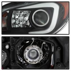Spyder Auto - Spyder Auto 5083920 Light Bar Headlights Black/Clear for 06-07 Impreza WRX - Image 3