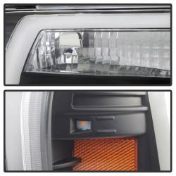 Spyder Auto - Spyder Auto 5084484 Black Light Bar Projector Headlights for 04-08 Ford F150 - Image 3