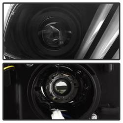 Spyder Auto - Spyder Auto 5085429 Black Light Bar Projector Headlights for 10-14 Ford Mustang - Image 2