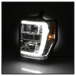 Spyder Auto - Spyder Auto 5084699 Light Bar Projector Headlights Chrome for 08-10 Super Duty - Image 6