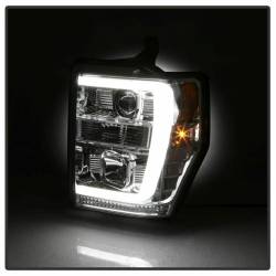 Spyder Auto - Spyder Auto 5084699 Light Bar Projector Headlights Chrome for 08-10 Super Duty - Image 7