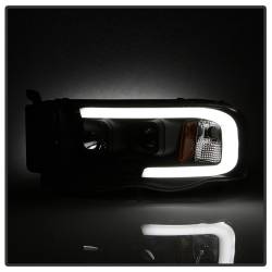 Spyder Auto - Spyder Auto 5084606 Black Light Bar Projector Headlights for 02-05 RAM Trucks - Image 6