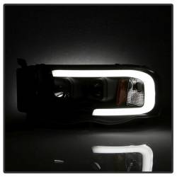 Spyder Auto - Spyder Auto 5084606 Black Light Bar Projector Headlights for 02-05 RAM Trucks - Image 7