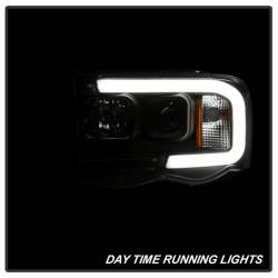 Spyder Auto - Spyder Auto 5084606 Black Light Bar Projector Headlights for 02-05 RAM Trucks - Image 9