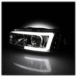 Spyder Auto - Spyder Auto 5084620 Light Bar Projector Headlights Chrome for GMC Sierra/Yukon - Image 7