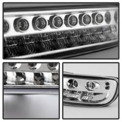 xTune Auto - xTune Auto 9027154 LED Front Bumper Lights Chrome/Clear - Image 2