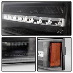 Spyder Auto - xTune Auto 9027482 LED Front Bumper Lights Black/Clear - Image 2