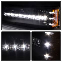 Spyder Auto - xTune Auto 9027482 LED Front Bumper Lights Black/Clear - Image 4