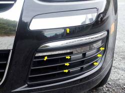 Quality Automotive FP25665 Front Bumper Trim Kit for Volkswagen Jetta