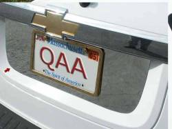 Quality Automotive Accessories - Quality Automotive LP45160 License Plate Bezel 05-09 Chevrolet Equinox - Image 1