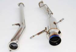 Invidia - Invidia HS02SW1GRT N1 Exhaust Single Titanium Tip 76mm Tip 101mm Ti - Image 2
