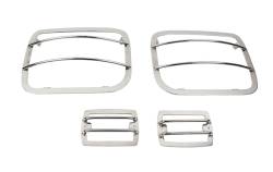 Kentrol - Kentrol 30558 Light Guard Set 4pc for 87-95 Jeep Wrangler YJ - Image 2