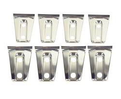 Kentrol - Kentrol 30021 Polished Door Hinge Overlays 8pc for 07-18 Jeep Wrangler JK 4DR - Image 2