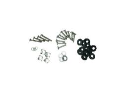 Kentrol - Kentrol 30488 Polished Wire Mesh Guard Set 6pc for 97-06 Jeep Wrangler TJ - Image 5