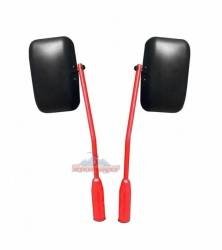 Steinjager - Steinjager Poly Insert Side Mirror Kit Red Baron for Wrangler JK J0041443 - Image 1