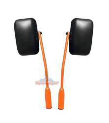 Steinjager - Steinjager Poly Insert Side Mirror Kit-Orange for Wrangler JK J0041442 - Image 1