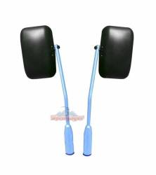 Steinjager - Steinjager Poly Insert Side Mirror Kit-Playboy Blue for Wrangler JK J0041445 - Image 1