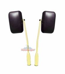 Steinjager - Steinjager Poly Insert Side Mirror Kit-Lemon Peel for Wrangler JK J0041446 - Image 1