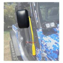 Steinjager - Steinjager Poly Insert Side Mirror Kit-Lemon Peel for Wrangler JK J0041446 - Image 2