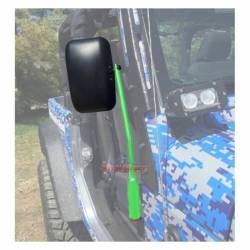 Steinjager - Steinjager Poly Insert Side Mirror Kit-Neon Green for Wrangler JK J0041447 - Image 2