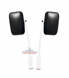 Steinjager - Steinjager Poly Insert Side Mirror Kit-Cloud White for Wrangler JK J0043573 - Image 1