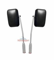 Steinjager - Steinjager Poly Insert Side Mirror Kit-Gray Hammer for Wrangler JK J0041451 - Image 1