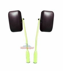 Steinjager - Steinjager Poly Insert Side Mirror Kit-Gecko Green for Wrangler JK J0046513 - Image 1