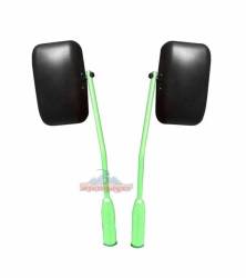 Steinjager - Steinjager Poly Insert Side Mirror Kit-Neon Green for Wrangler JL J0048091 - Image 1