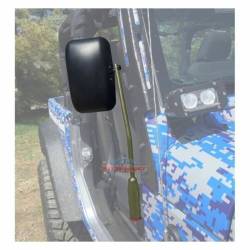 Steinjager - Steinjager Poly Insert Side Mirror Kit-Locas Green for Wrangler JL J0048093 - Image 2