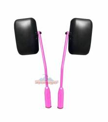 Steinjager - Steinjager Poly Insert Side Mirror Kit-Hot Pink for Wrangler JL J0048102 - Image 1
