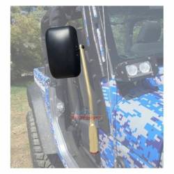 Steinjager - Steinjager Poly Insert Side Mirror Kit-Military Beige for Wrangler JL J0048094 - Image 2