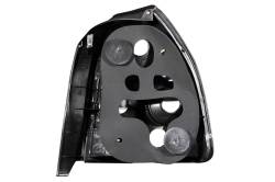 Anzo USA - Anzo USA 221065 Black Euro Clear Lens Taillight Set for 96-00 Civic Hatchback - Image 2