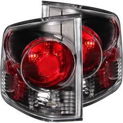 Anzo USA - Anzo USA 211034 Black Euro Clear Lens Taillight Set for S10/Sonoma Pickup - Image 1