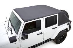 Rugged Ridge - Rugged Ridge 13861.35 Voyager Top Blk Diamond Sail Cloth Tint for 07-18 JKU 4DR - Image 1