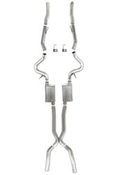 Hooker BlackHeart - Hooker BlackHeart BH23108 Crossmember Back Exhaust System - Image 1
